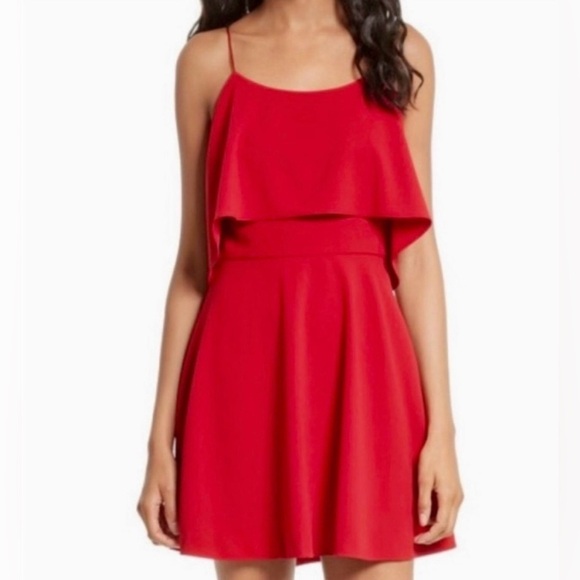 Alice + Olivia Kipp Layered Ruffle Short Dress size 0 - Picture 2 of 9